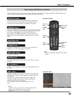 Preview for 29 page of Sanyo PLC WM5500L Owner'S Manual