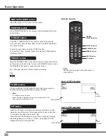 Preview for 30 page of Sanyo PLC WM5500L Owner'S Manual