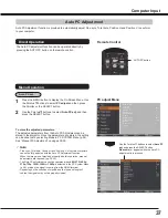 Preview for 37 page of Sanyo PLC WM5500L Owner'S Manual