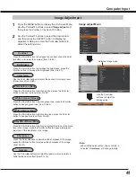 Preview for 41 page of Sanyo PLC WM5500L Owner'S Manual