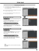 Preview for 45 page of Sanyo PLC WM5500L Owner'S Manual