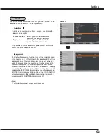 Preview for 63 page of Sanyo PLC WM5500L Owner'S Manual