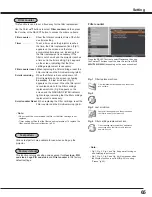 Preview for 65 page of Sanyo PLC WM5500L Owner'S Manual