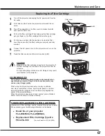 Preview for 67 page of Sanyo PLC WM5500L Owner'S Manual