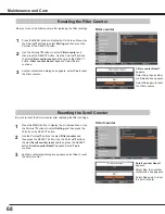 Preview for 68 page of Sanyo PLC WM5500L Owner'S Manual