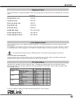 Preview for 85 page of Sanyo PLC WM5500L Owner'S Manual