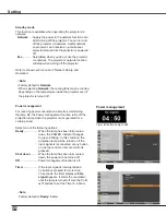 Preview for 52 page of Sanyo PLC-WR251 - True WXGA Projector Owner'S Manual