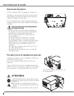 Preview for 8 page of Sanyo PLC-WTC500AL (French) Mode D'Emploi