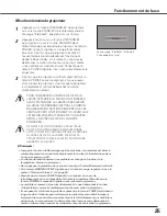 Предварительный просмотр 25 страницы Sanyo PLC-WTC500AL (French) Mode D'Emploi