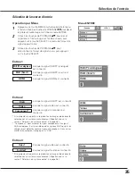 Предварительный просмотр 35 страницы Sanyo PLC-WTC500AL (French) Mode D'Emploi