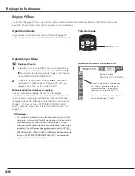 Предварительный просмотр 38 страницы Sanyo PLC-WTC500AL (French) Mode D'Emploi