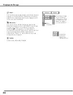 Preview for 44 page of Sanyo PLC-WTC500AL (French) Mode D'Emploi