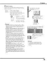 Preview for 53 page of Sanyo PLC-WTC500AL (French) Mode D'Emploi