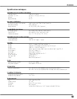 Preview for 83 page of Sanyo PLC-WTC500AL (French) Mode D'Emploi