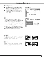 Preview for 45 page of Sanyo PLC WTC500AL Owner'S Manual