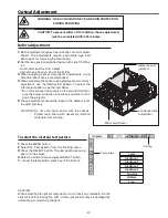 Preview for 47 page of Sanyo PLC-WTC500L Service Manual