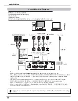 Preview for 14 page of Sanyo plc-wu3001 Owner'S Manual