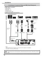 Preview for 16 page of Sanyo plc-wu3001 Owner'S Manual