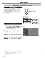 Preview for 36 page of Sanyo plc-wu3001 Owner'S Manual