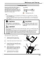 Preview for 63 page of Sanyo plc-wu3001 Owner'S Manual