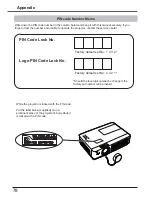 Preview for 78 page of Sanyo plc-wu3001 Owner'S Manual