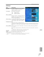 Preview for 123 page of Sanyo plc-wu3001 Owner'S Manual