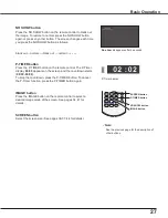 Preview for 28 page of Sanyo PLC-WU3800 Owner'S Manual