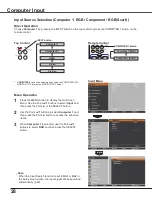 Preview for 29 page of Sanyo PLC-WU3800 Owner'S Manual