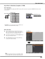 Preview for 30 page of Sanyo PLC-WU3800 Owner'S Manual