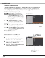 Preview for 31 page of Sanyo PLC-WU3800 Owner'S Manual