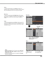 Preview for 34 page of Sanyo PLC-WU3800 Owner'S Manual