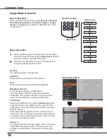 Preview for 35 page of Sanyo PLC-WU3800 Owner'S Manual