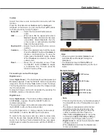 Preview for 38 page of Sanyo PLC-WU3800 Owner'S Manual