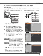 Preview for 40 page of Sanyo PLC-WU3800 Owner'S Manual