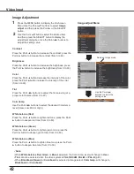 Preview for 43 page of Sanyo PLC-WU3800 Owner'S Manual