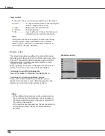 Preview for 57 page of Sanyo PLC-WU3800 Owner'S Manual