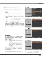 Preview for 58 page of Sanyo PLC-WU3800 Owner'S Manual