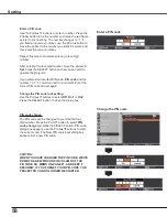 Preview for 59 page of Sanyo PLC-WU3800 Owner'S Manual