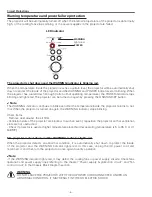 Preview for 6 page of Sanyo PLC-WU3800 Service Manual