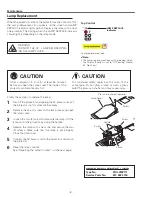 Preview for 8 page of Sanyo PLC-WU3800 Service Manual