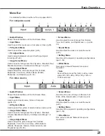 Preview for 21 page of Sanyo PLC-WXE45 Owner'S Manual