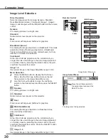 Preview for 30 page of Sanyo PLC-WXE45 Owner'S Manual