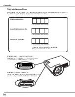 Preview for 70 page of Sanyo PLC-WXE45 Owner'S Manual