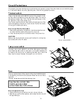 Preview for 5 page of Sanyo PLC-WXE46 Service Manual