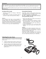 Preview for 8 page of Sanyo PLC-WXE46 Service Manual