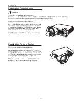 Preview for 9 page of Sanyo PLC-WXE46 Service Manual