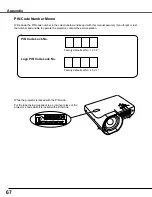 Preview for 67 page of Sanyo PLC-WXL46 Owner'S Manual