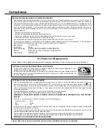 Preview for 7 page of Sanyo PLC-WXL46A Owner'S Manual