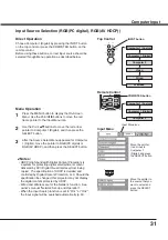 Preview for 31 page of Sanyo PLC-WXU30 Owner'S Manual