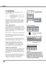 Preview for 50 page of Sanyo PLC-WXU30 Owner'S Manual